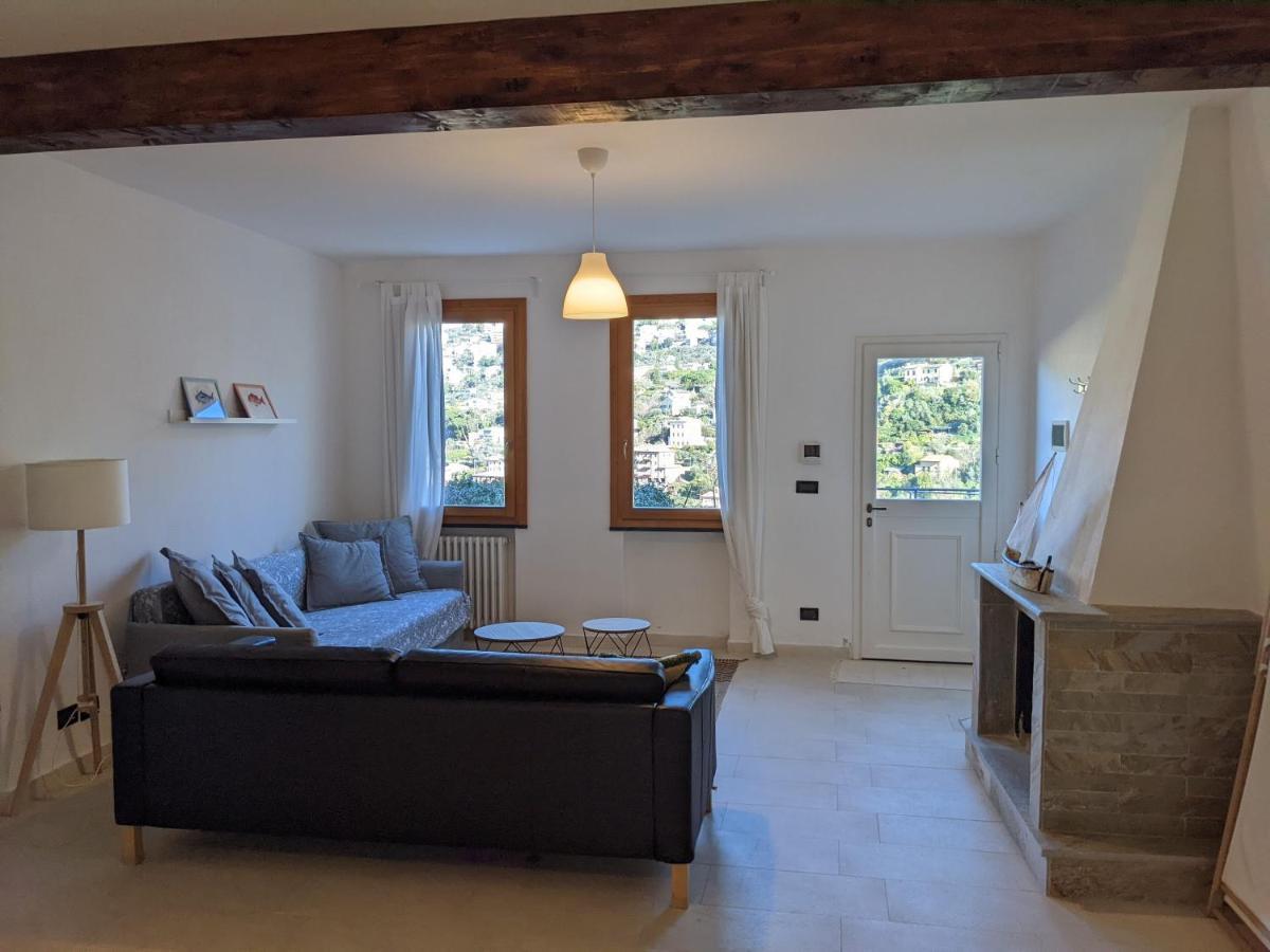 Villa Olivari - Apt Il Melograno Camogli Eksteriør billede